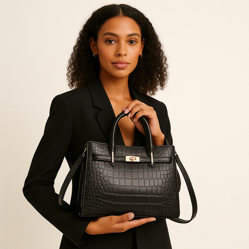 Sac à bandoulière en cuir souple