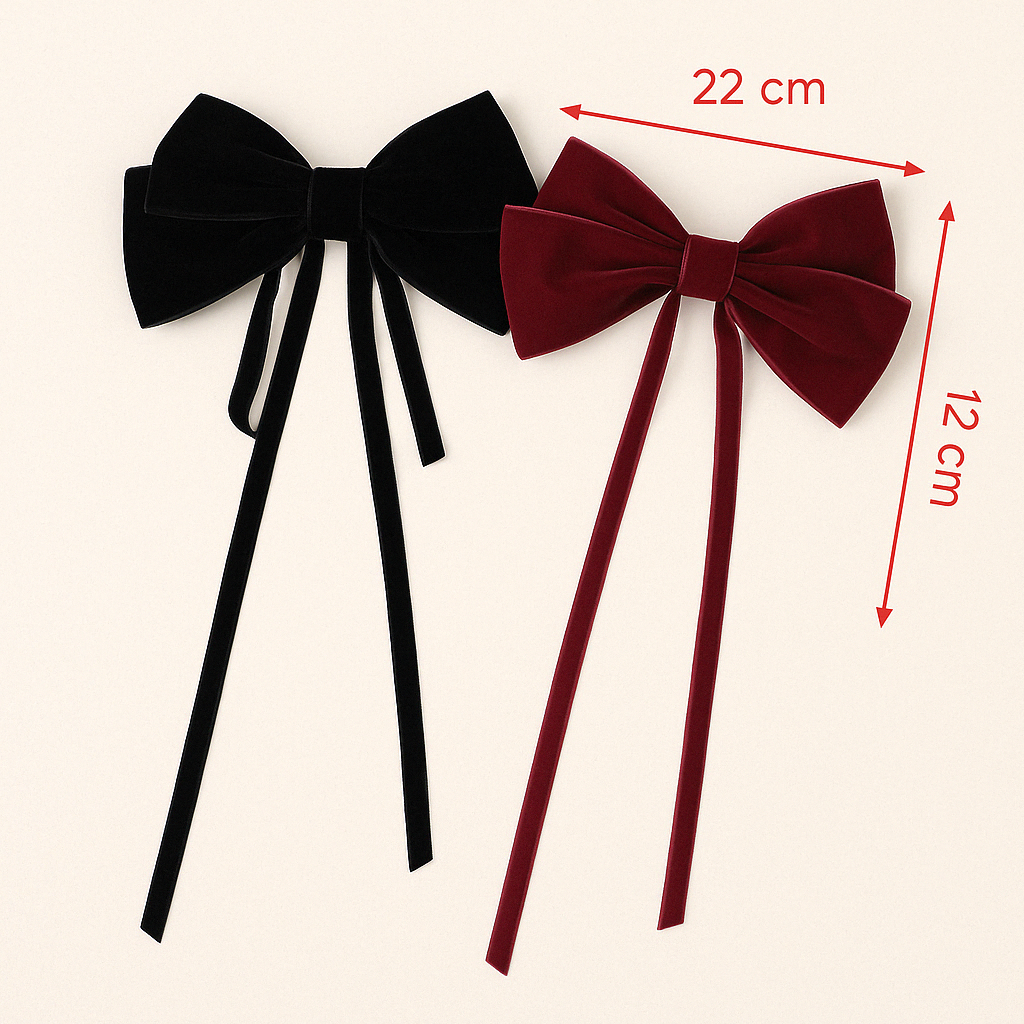 Ruban en Velours tendance pour cheveux