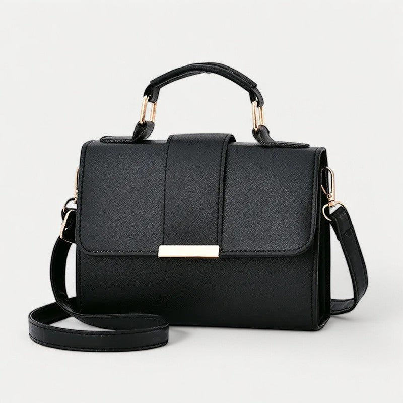 Sac à main en cuir, sangle croisée