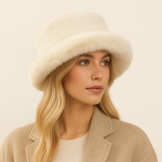 Bonnet de fourrure hiver