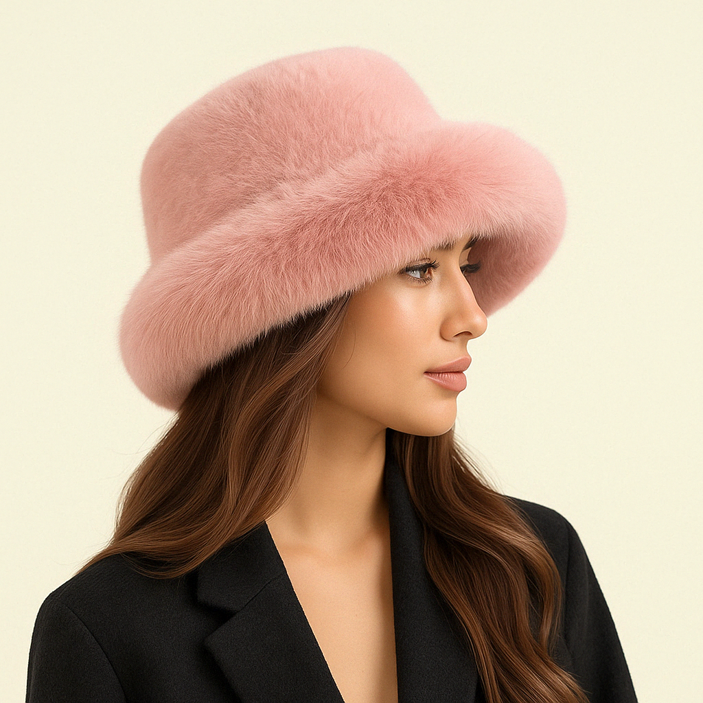 Bonnet de fourrure hiver