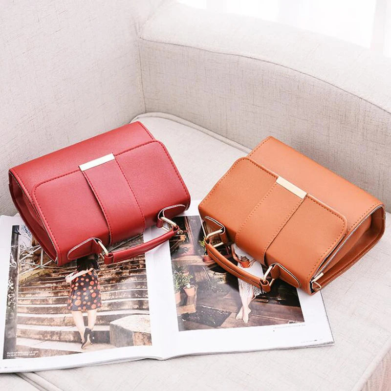 Sac à main en cuir, sangle croisée