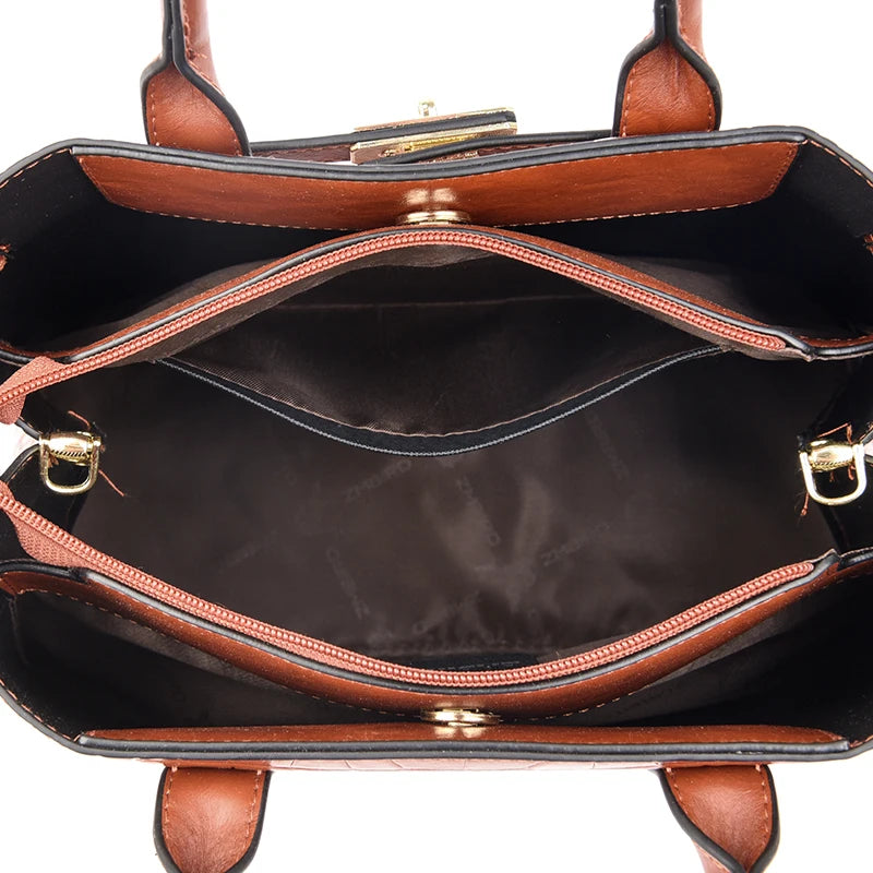 Sac à bandoulière en cuir souple